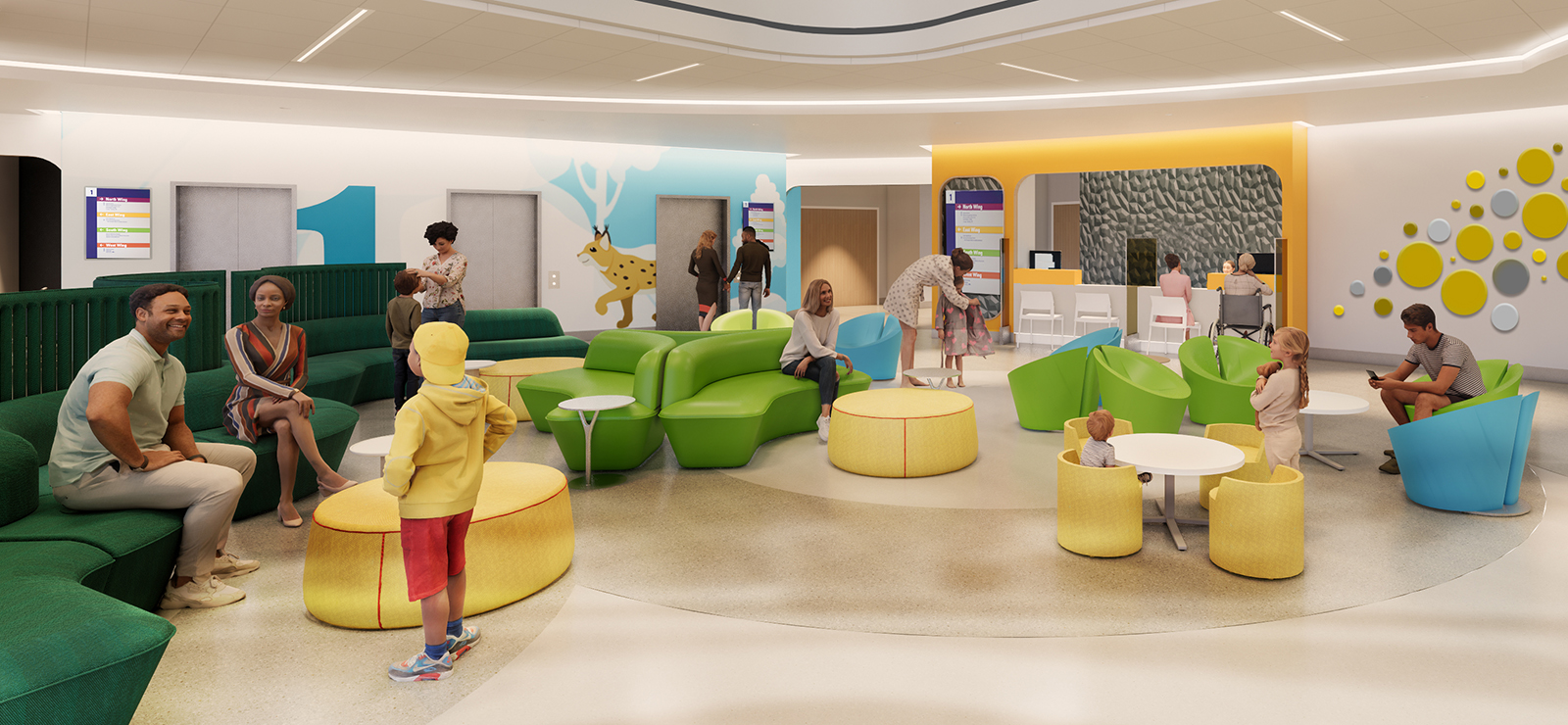 New Children's Hospital Lobby