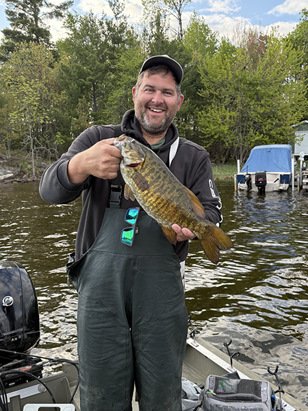 Chris, enjoying outdoor activities after his second chance.