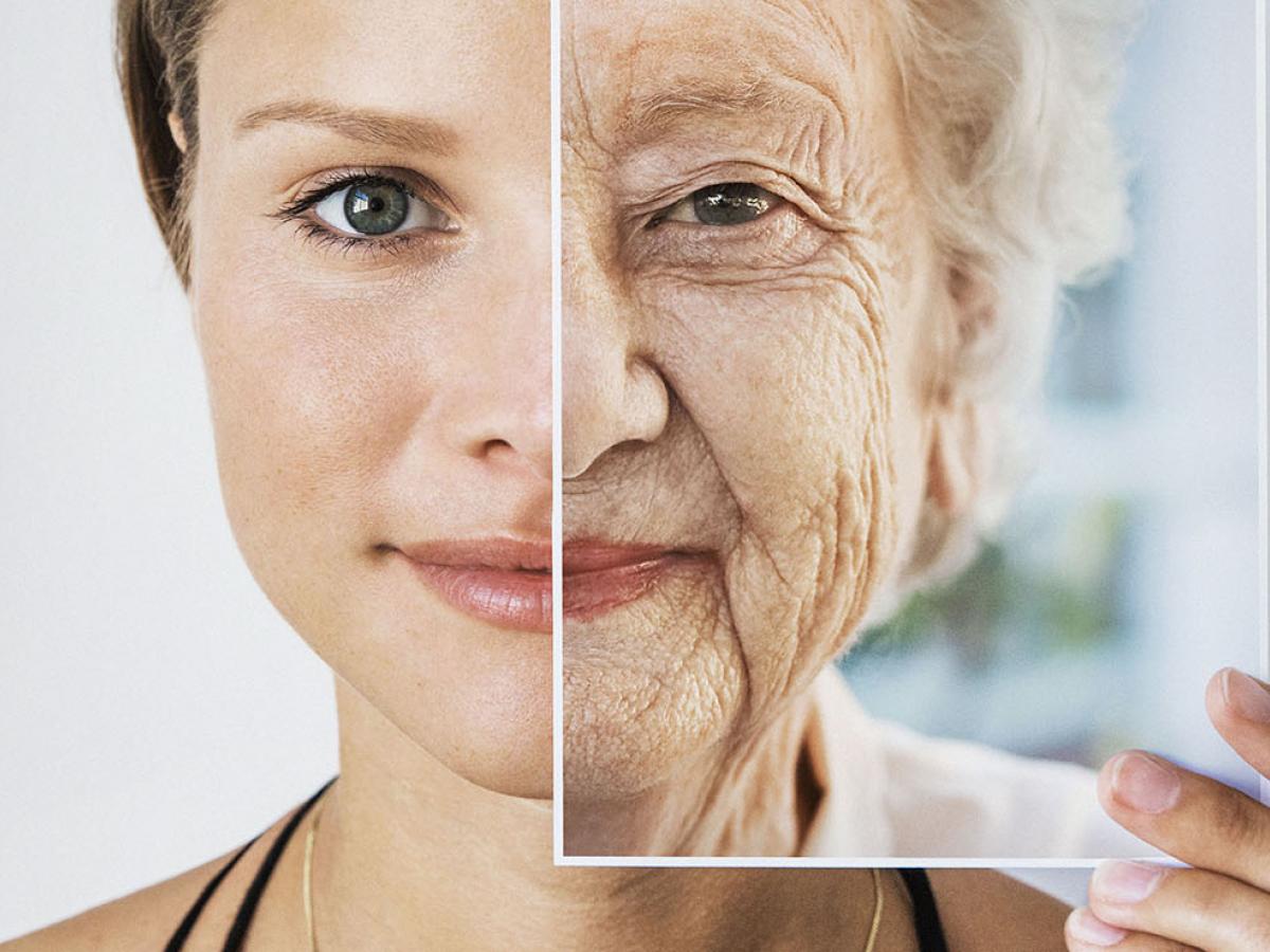 aging face