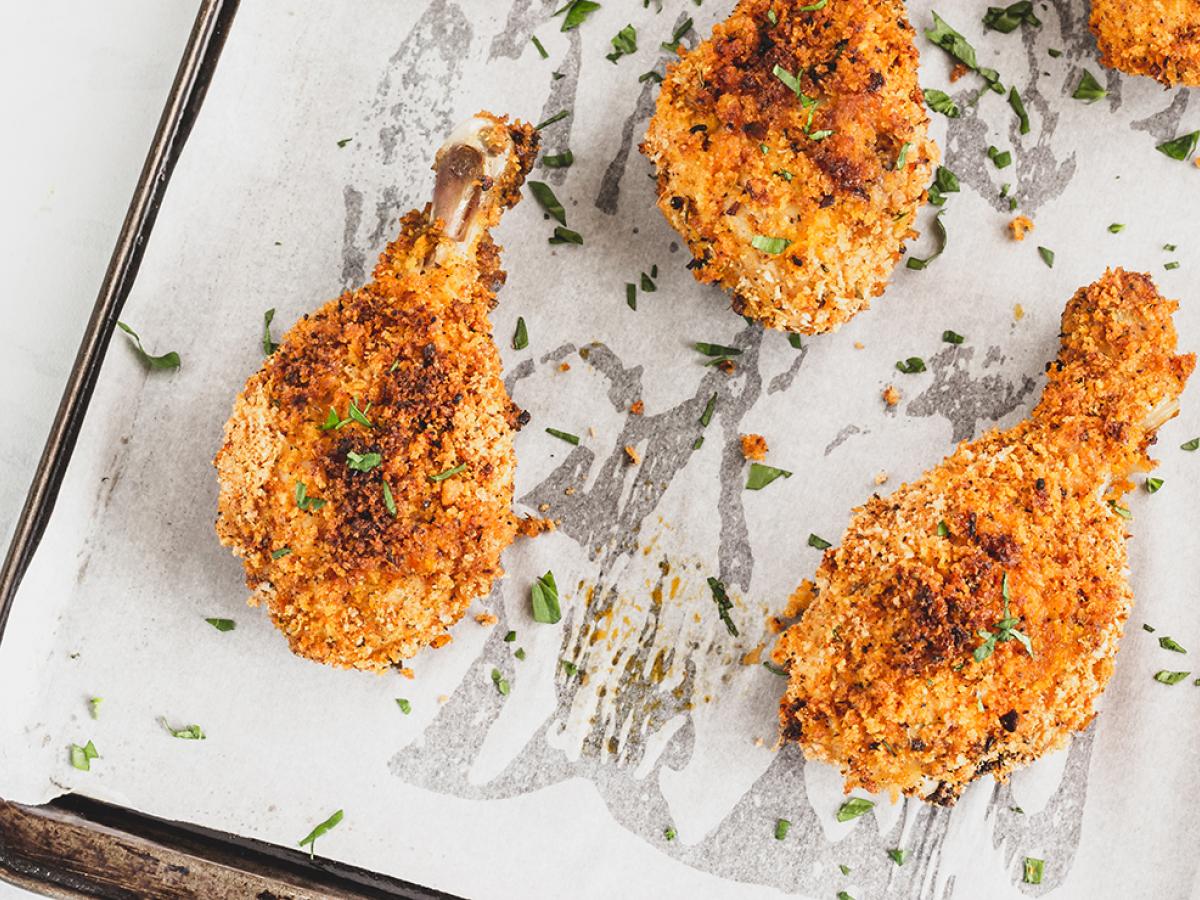 fried chicken drumsticks