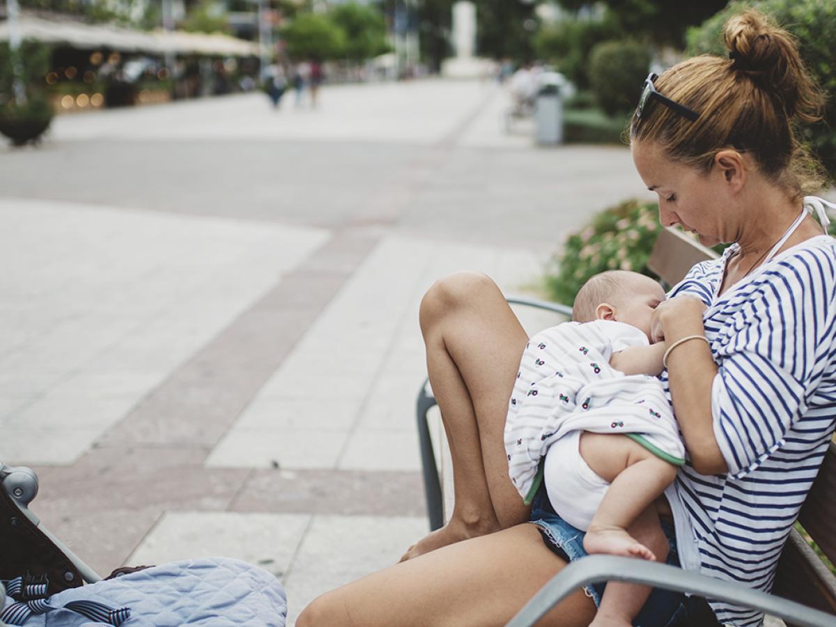 mother breastfeeding