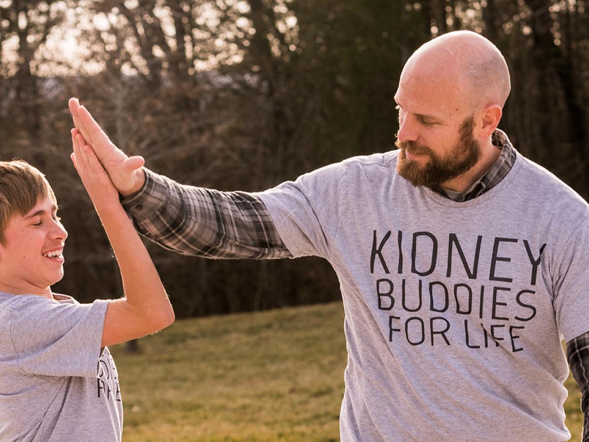 Kidney Donation - Donor Stuller and Recipient Eynard