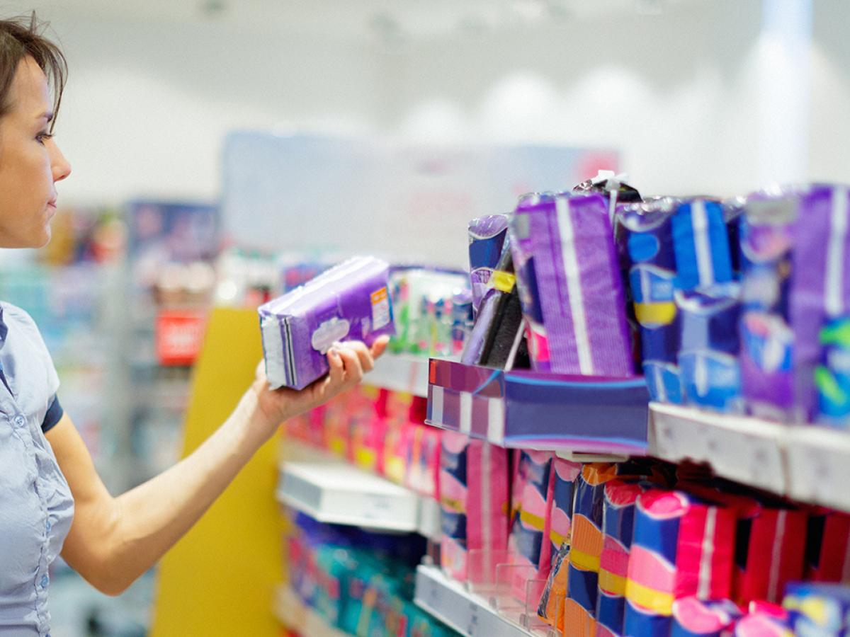 woman shopping