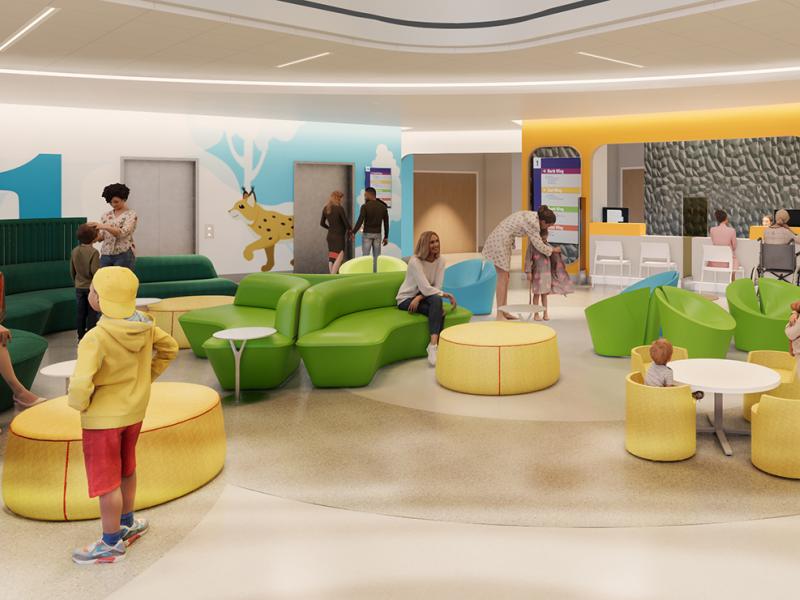 New Children's Hospital Lobby
